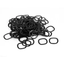 100pcs Black Metal Wavy Wave Crinkle Spring Washers M16 16mm x 21mm x 0.3mm