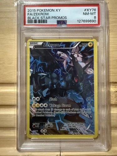 Zekrom XY76 Black Star Promo PSA 8 - 2015 Pokemon XY (8102)