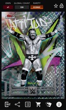 Triple H Checkerboard Base Iconic - Topps Slam WWE Finest 25