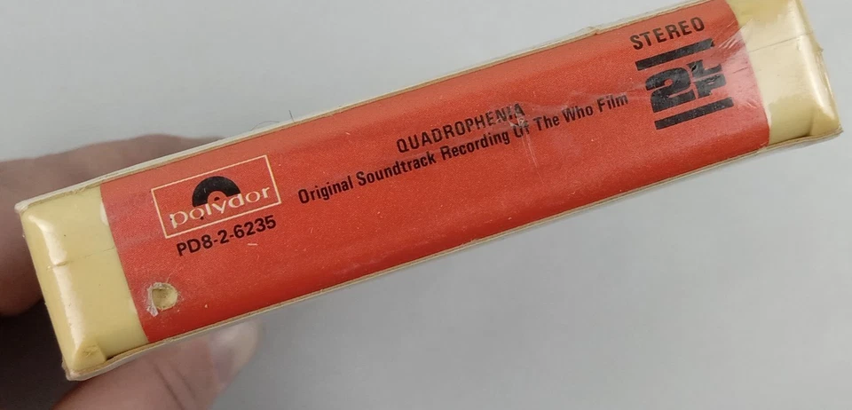 Factory Sealed 8-Track QUADROPHENIA Original Soundtrack The Who Film PD8-2-6235 Foto 2 de 4