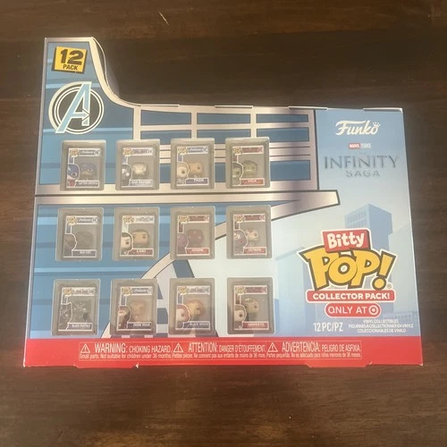 Funko Bitty Pop Avengers Infinity Saga 12-Pack Target Exclusive Marvel NIB