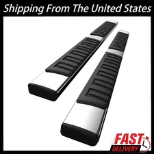 6" Running Boards Steps For 2015-2025 Chevy Colorado Crew Cab Side Step Nerf Bar