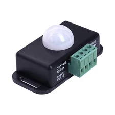 12V 24V PIR Motion Sensor Switch Timer for LED Strips Lighting Control
