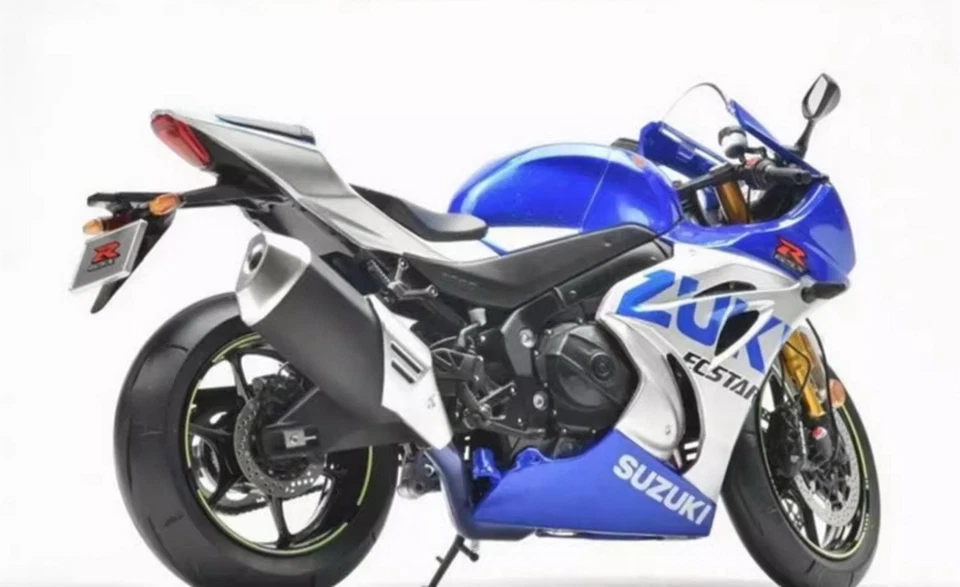 LCD 1/12 Scale Suzuki GSX-R 1000R Silver Motorcycle Diecast Model Toy Gift - Bild 3 von 4