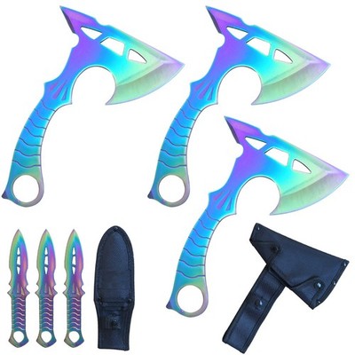 Ax Set/Outdoor Specialty/Gift of Dagger/Metal Blade/Survival in the Wild/Colorfu