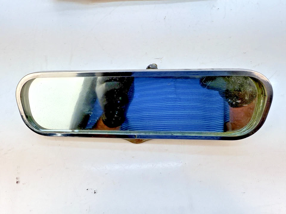 NOS Accessory Monarch FLIP Rear View Mirror GM FORD 40s 50s 60s  Rod Custom B84 — 第 2/4 张图片