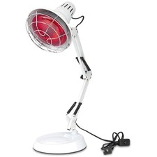 Versatile 150W Infrared Lamp for Body Health: Adjustable  Lightweight Design