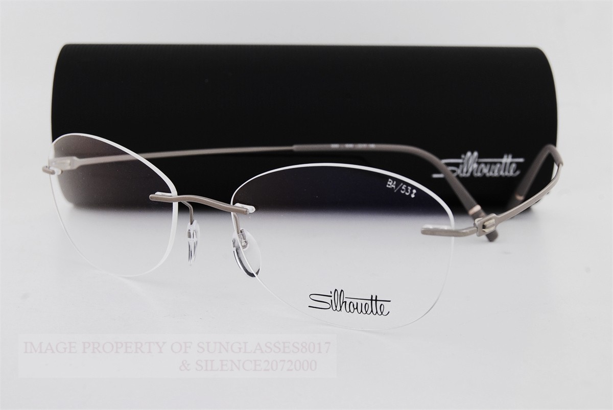 New Silhouette Eyeglass Frames The Refined 5593/BA 6540 Natural
