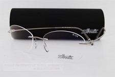 New Silhouette Eyeglass Frames The Refined 5593/BA 6540 Natural Greige 53mm