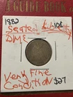 "BUY IT NOW"   Vintage   1882-P SEATED LIBERTY 🗽   SILVER  DIME    Hi-Grade !