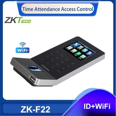 ZKTeco F22 Touch WIFI ID Fingerprint Sensor Time Clock Access Control Machine