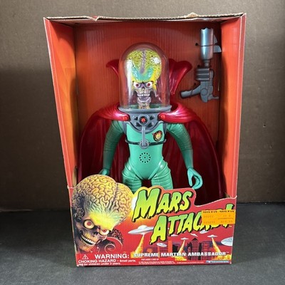 SUPREME MARTIAN AMBASSADOR MARS ATTACKS! TRENDMASTERS 1996 1:6 SCALE FIGURE NEW