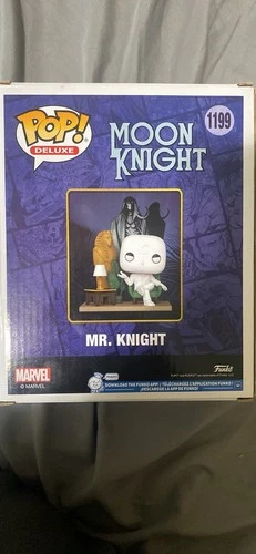 Funko Pop! Deluxe Mr. Knight Moon Knight Marvel Glow Chase Limited Edition 1199