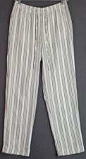 Lauren Ralph Lauren Women Pin Striped Dress Wide Leg Business Pants Size S/P