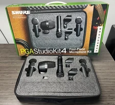 Shure PGA STUDIO KIT 4 THAT CONTAINS PGA52, 57, 181 (X2)