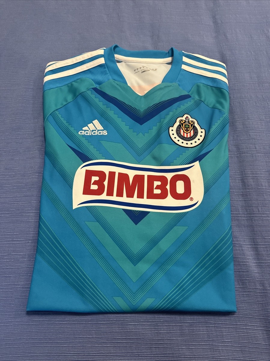 LIGA MX CHIVAS SOCCER JERSEY ERIC CUBO TORRES MATCH WORN - Main Image