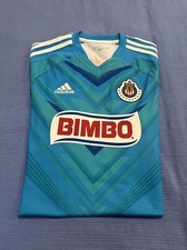 LIGA MX CHIVAS SOCCER JERSEY ERIC CUBO TORRES MATCH WORN