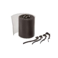 Gutter Mesh Leaf Guard Filter Debris Cover Garden Guttering + 10 Stud Clips