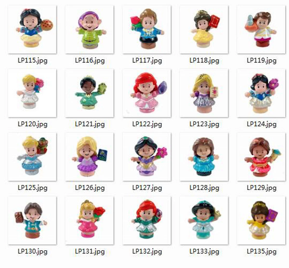 Fisher price little people characters deals