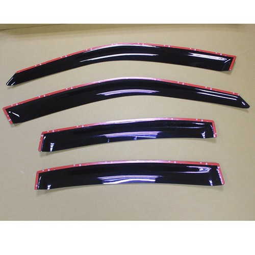Window Visor Vent Sun Shade Rain Guard 4PCS For BMW E46 Sedan 330xi - Picture 4 of 6