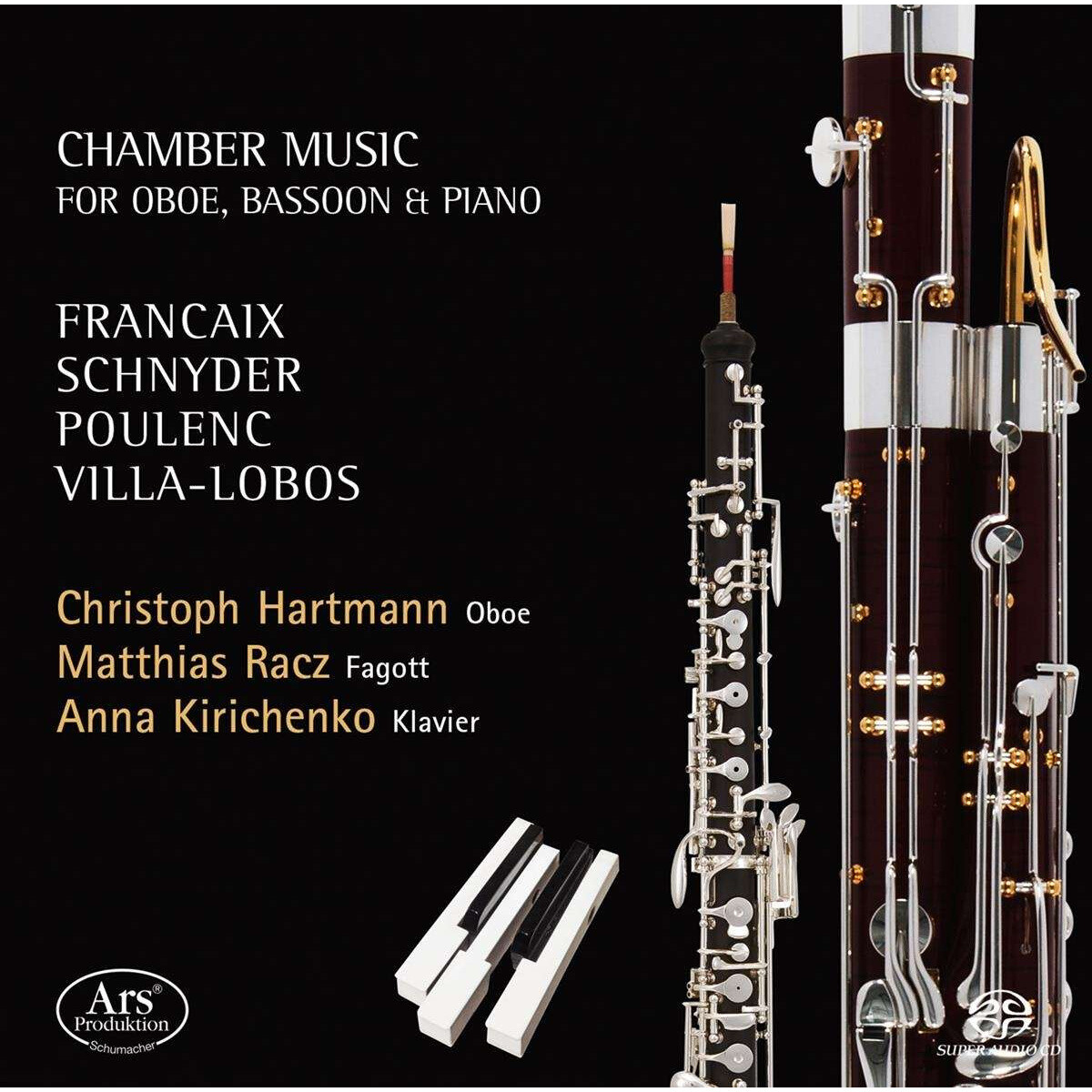 Chamber Music For Oboe, Bassoon & Piano By Francaix, Schnyder A.O. (SACD)