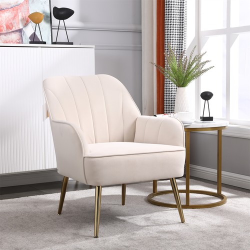 Modern Mid Century Accent Chairs Armchairs Single Sofa Lounge Chairs Living Room - Picture 25 of 60