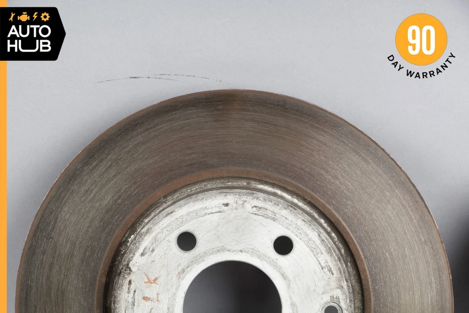 01-11 Juego de rotores de freno delanteros izquierdo y derecho Mercedes R171 SLK300 C320 FABRICANTE DE EQUIPOS ORIGINALES Foto 2 de 4