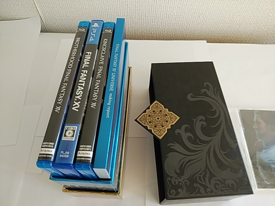 PS4 Final Fantasy XV Film Collections Box Japanese Edition Japan PS4 Final Fantasy XV Film Collections Box Japanese Edition Japan