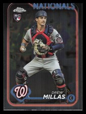 Drew Millas RC 2024 Topps Chrome #85 Washington Nationals