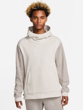 Nike Kyrie Basketball Pullover Oversized Fit Light Gray Men Hoodie DQ6111-072