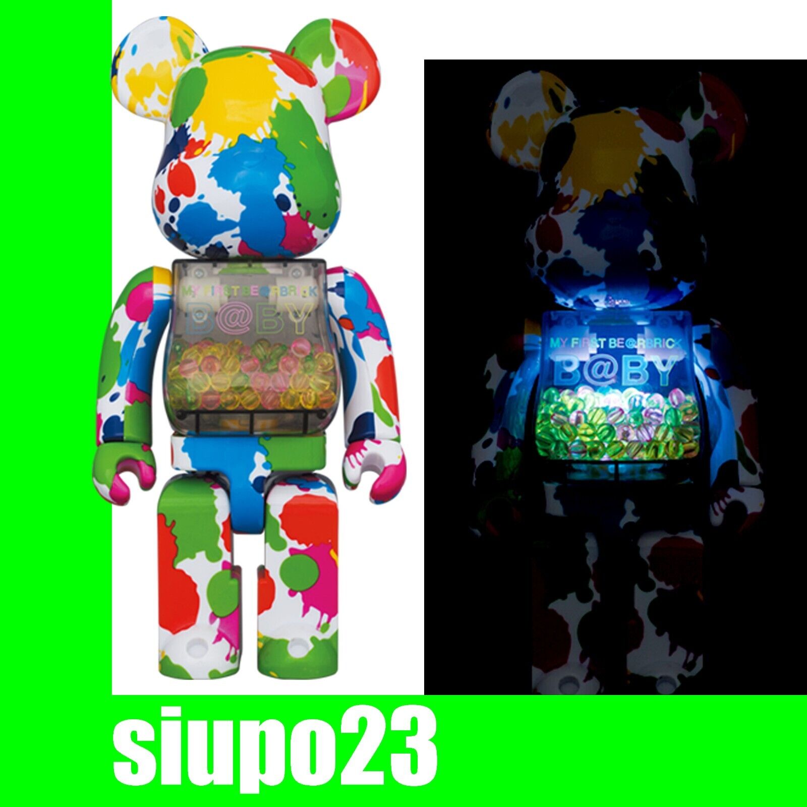 MY FIRST BE@RBRICK B@BY COLOR SPLASH Ver