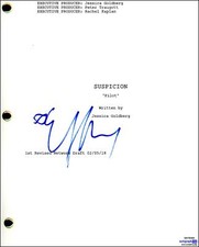 Elizabeth Henstridge "Suspicion" AUTOGRAPH Signed Full Pilot Episode Script ACOA