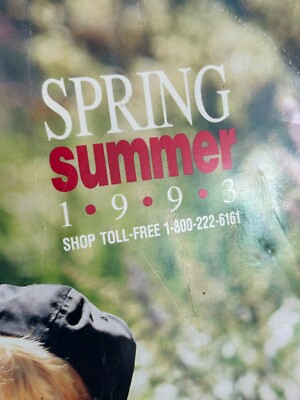 Vintage 1993 Spring & Summer Edition Shop Toll-Free Catalog by JC