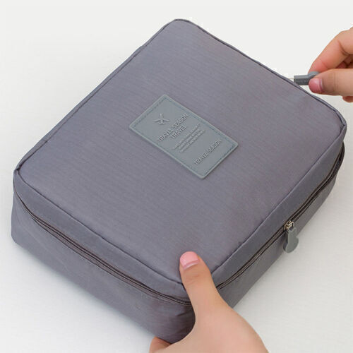 Women Large Make Up Storage Zip Vanity Case Cosmetic Travel Beauty Wash Bag Box❥ - Picture 9 of 37
