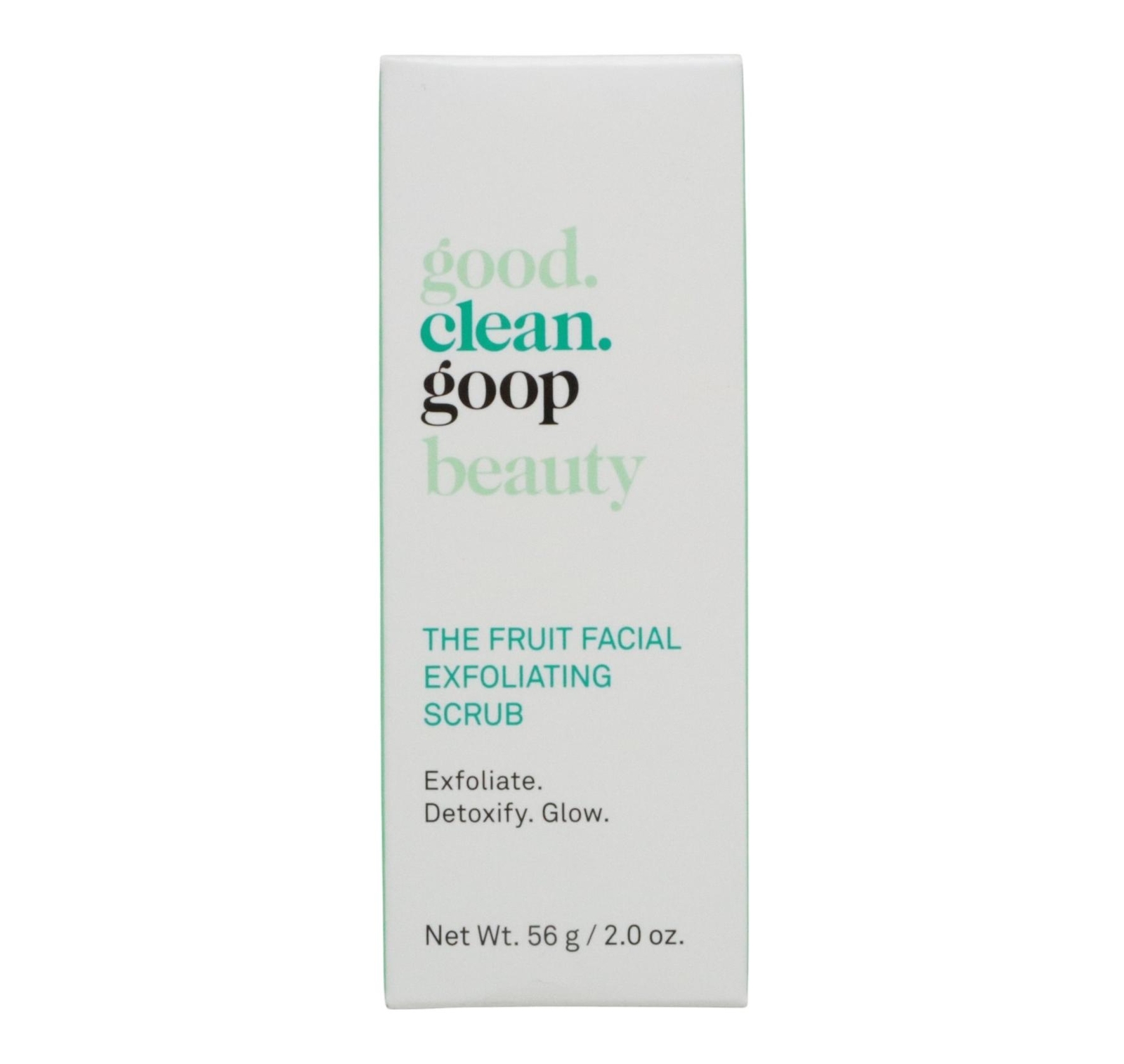 good.clean.goop beauty The Fruit Facial Exfoliating Scrub w/Glycolic Acid 2.0oz.