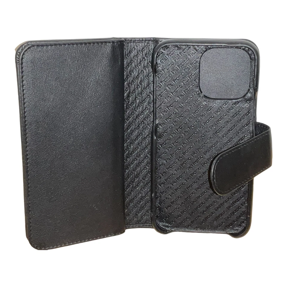 Piel Frama 黑色 WalletMagnum 皮革保护壳 适用于 iPhone 14 Pro Max — 第 3/4 张图片