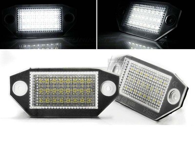 Luces de matrícula LED for Ford MONDEO MK3 III 3 00-07 Envío gratuito PRFO02WL X
