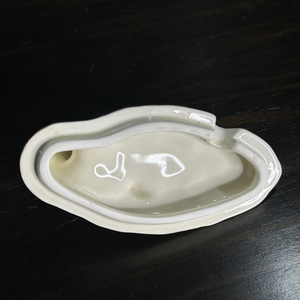 Vintage OTAGIRI Duck Covered Serving Dish Gravy Boat W/ Spoon eBay