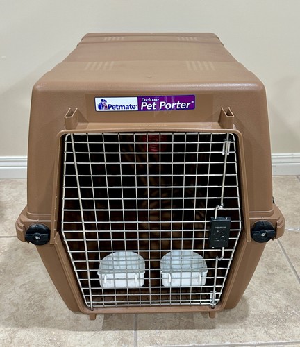 Petmate Deluxe Pet Porter Dog Carrier - Classic "Heavy Duty" Version  (Size M/L)