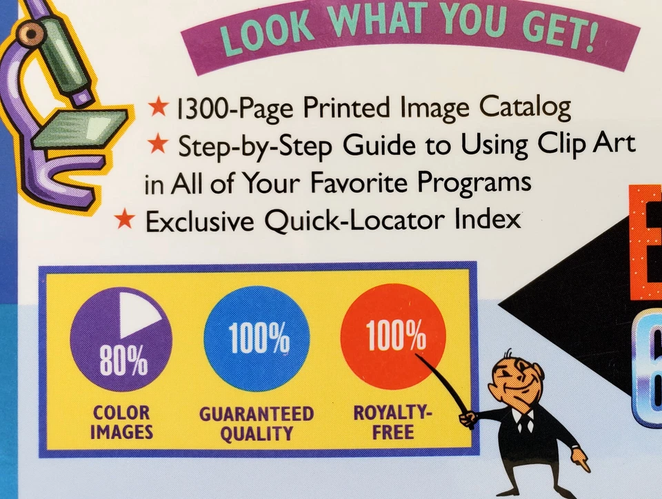 Windows ART EXPLOSION 600,000 Images Clip Art Nova 28 Discs + 100K Disc Bonus - Image 3 of 3