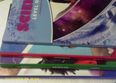 PURPOSEFUL DESIGN SCIENCE CURRICULUM SET- GRADES  1, 4, 5, 6- CLEAN TEXTBOOK