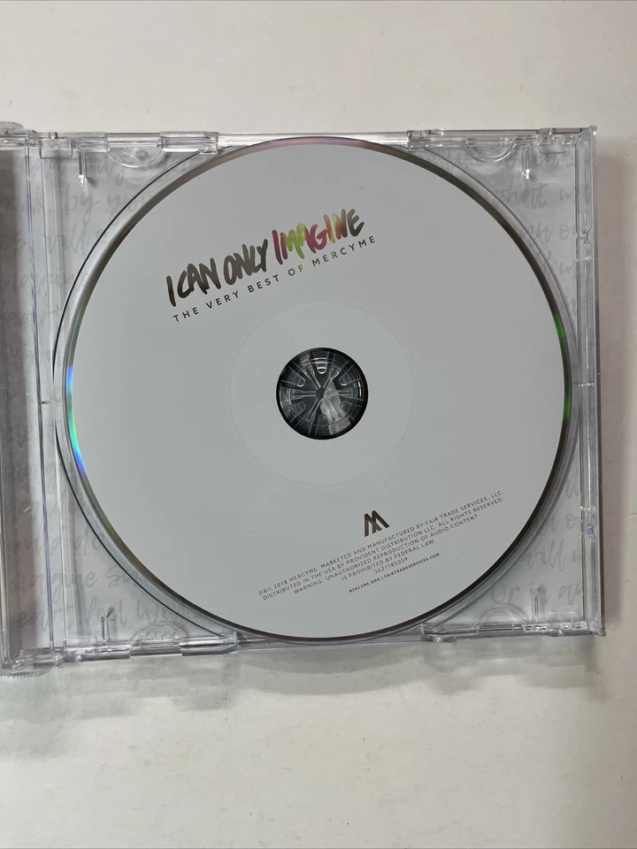 I Can only Imagine-The Very Best of Mercy Me by Mercy Me (CD, 2018) Foto 3 de 4