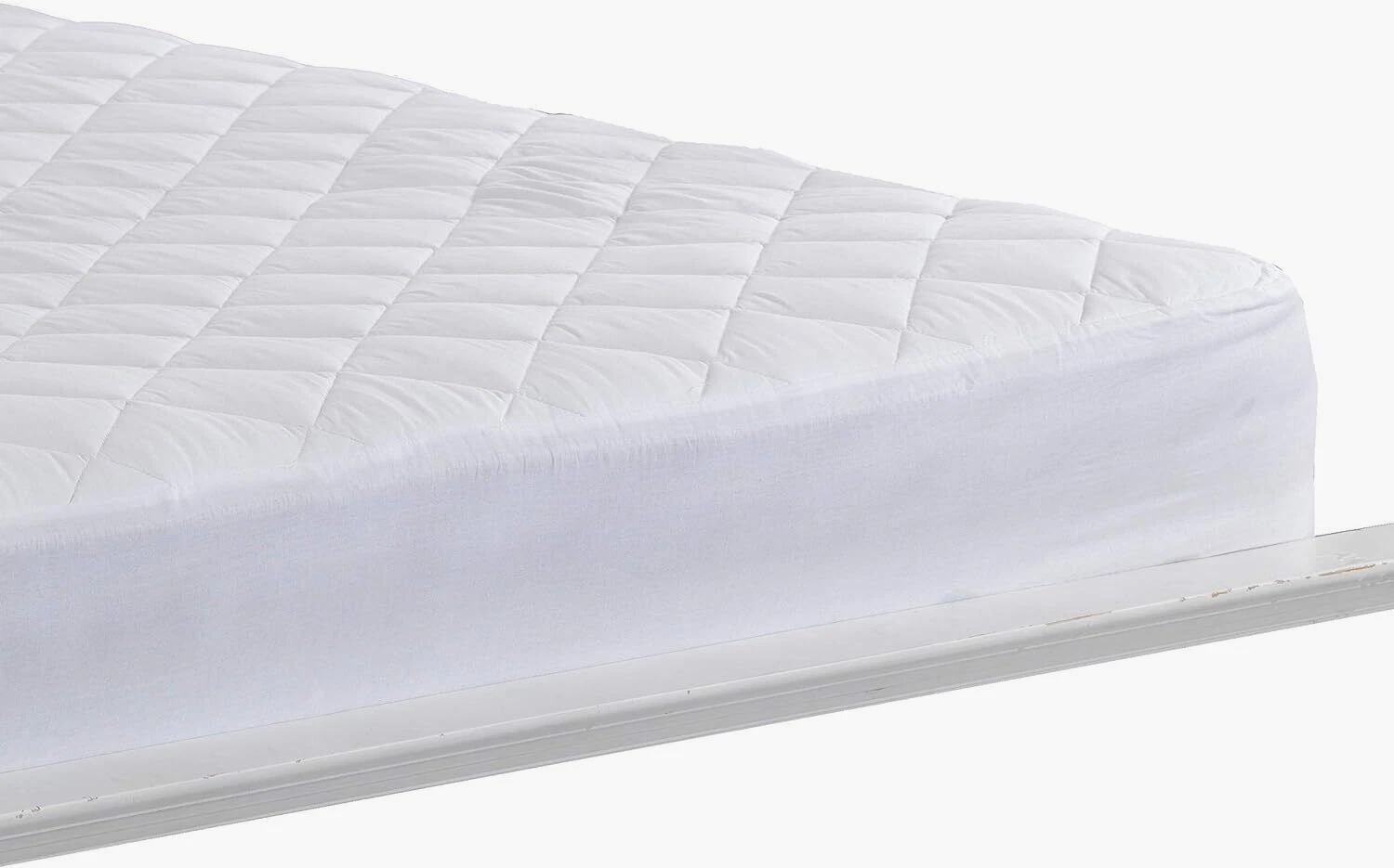 Mattress Protector 200 Thread Count Cotton Topper - Breathable and Comfortable