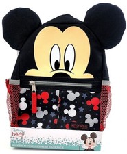 Disney Mickey Mouse Logo Stars 10" Harness Backpack