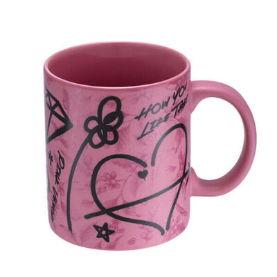 2024 New Starbucks & BLACK PINK Series High-value Ceramic Mug Coffee Cup Mug
