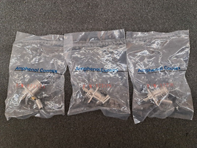 New, Amphenol, 172175, CONN N JACK STR 50 OHM CRIMP, Sold as lots of 3pcs