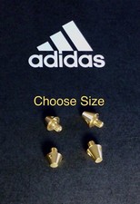 Single Replacement Gold Adidas SG Soccer Conical Metal Stud/Cleat Soft Ground
