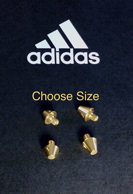 Single Replacement *Gold* Adidas SG Soccer Conical Metal Stud