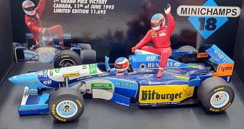 Minichamps 1/18 scale 181 952701 M. Schumacher taxi Jean Alesi 1st victory 95 - Picture 3 of 5