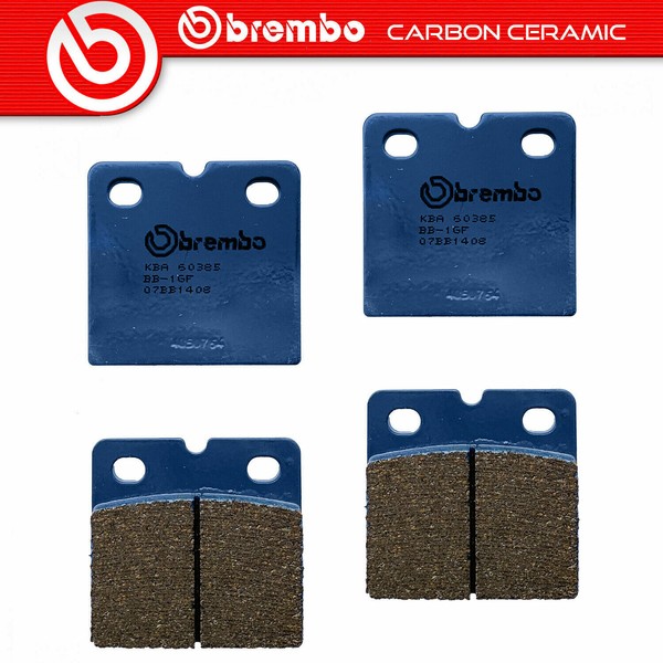 Brembo N2 Paar BremsbeläGe Carbon-Keramik Vorne FüR Bmw 1991-1995-image